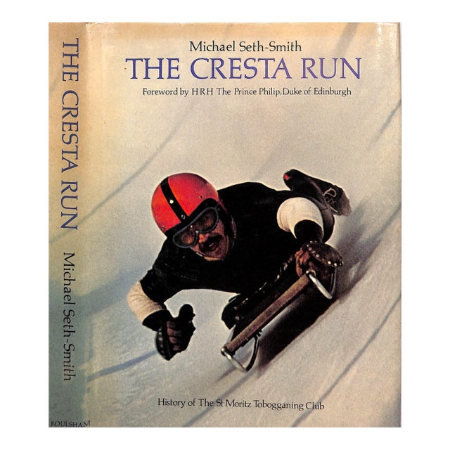 "The Cresta Run: History of the St Moritz Tobogganing Club" 1976 Seth-Smith, Michael (Signed) For Sale