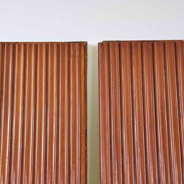 Vintage Wooden Doors, Set of 2 For Sale - Image 5 of 12