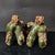 Green Vintage Shiwan Kiln Glazed Ceramic Foo Dogs / Guardian Lions - A Pair For Sale - Image 8 of 8