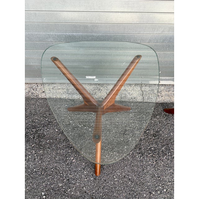 1960s A Pair of Vintage Mid Century Modern Adrian Pearsall for Craft Associates Side Tables . Circa 1960s For Sale - Image 5 of 18