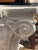Classical Roman 1990s Clear Coated White Plaster Corinthian Column Bevelled Glass Top Coffee Table For Sale - Image 3 of 13