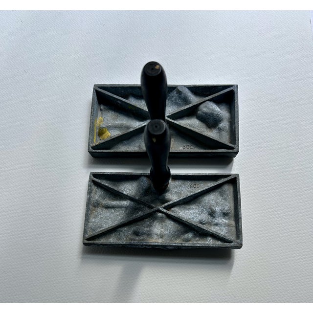 Antique Black Handled Toy Soldier Metal Casting Moulds For Sale - Image 15 of 18