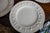 1930s Set of 5 Wedgwood Queensware Embossed Cream White Charger Dinner Plates 11.5" For Sale In Washington DC - Image 6 of 17
