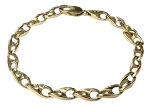 14k Yellow Gold Link Bracelet