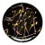 Vintage 1980s Abstract Splatter Ceramic Plate – Postmodern Memphis Style For Sale