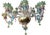 Italian Murano Glass Multi-Color Floral Chandelier For Sale - Image 4 of 11