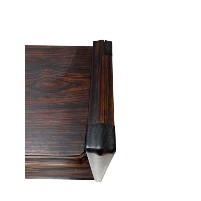 Art Deco Open Bookcase in Macassar Ebony with Oak Shelves, 1920s For Sale - Image 11 of 14