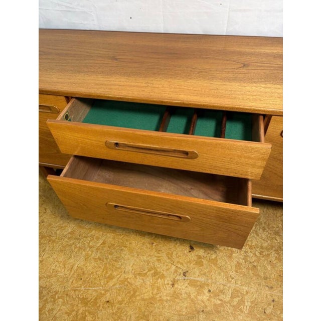 Vintage Scandinavian Danish Portwood Teak Sideboard, 1960s For Sale - Image 6 of 11