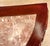 Vintage Chinese Marble Hardwood Carved Demilune Half Moon Console Table For Sale - Image 9 of 12