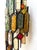 Hammered Glass Wrought Iron Sconces by Longobard, Italy, 1970s, Set of 3 For Sale - Image 14 of 14