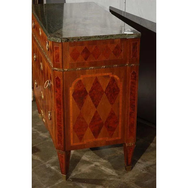 An excellent example of design and craftsmanship. This Swedish commode will make a impression in any refined setting....