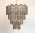 Metal Vintage Italian Smoked Murano Glass and Nickel Chandeliers, 1990, Set of 2 For Sale - Image 7 of 18