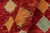 Red Modern Balochi Red/Blue Wool Rug - 3'3''x5'0'' For Sale - Image 8 of 11