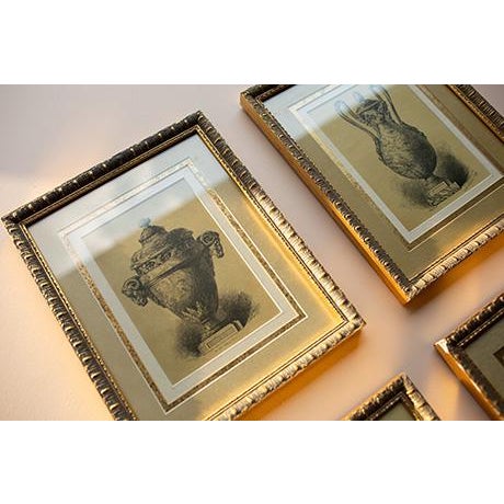 Vintage Neoclassical Gilded Framed Prints by c.h. Kreutzberger – Set of 4 For Sale - Image 4 of 15