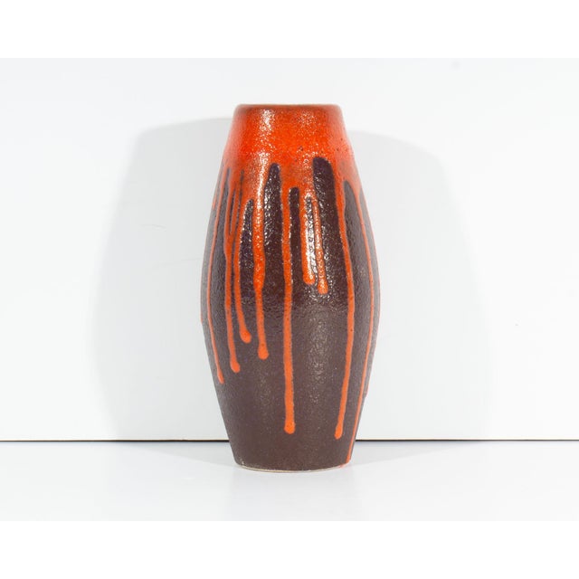 Scheurich Keramik Scheurich Keramik Europ Linie West German Ceramic Vase For Sale - Image 4 of 8