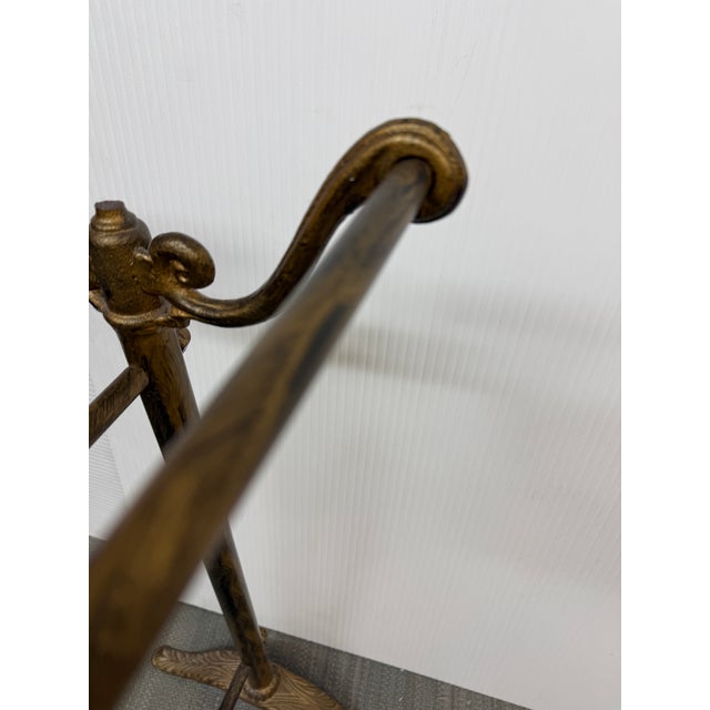 Antique Beaux Arts Blanket Stand For Sale - Image 12 of 12