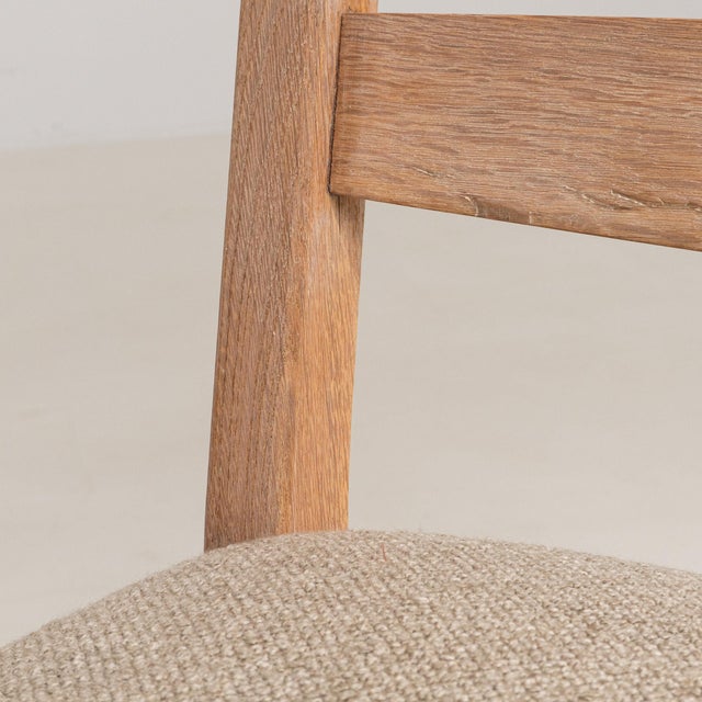 19th Century France Antique White Wood Dining Chair For Sale - Image 11 of 11