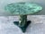 Vintage Green Marble Pedestal Table For Sale - Image 9 of 12
