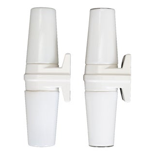 White 6060 Wall Lamp by Sigvard Bernadotte for Ifö, 1960s For Sale