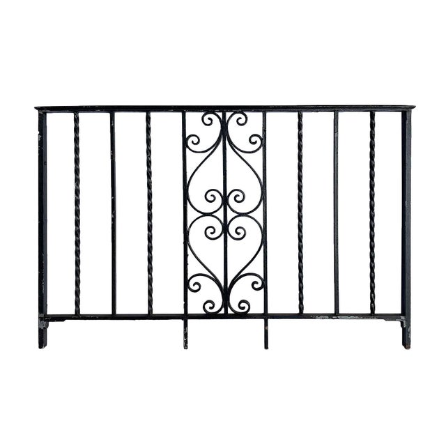 Vintage Mid 20th Century Wrought Iron Railing Chairish