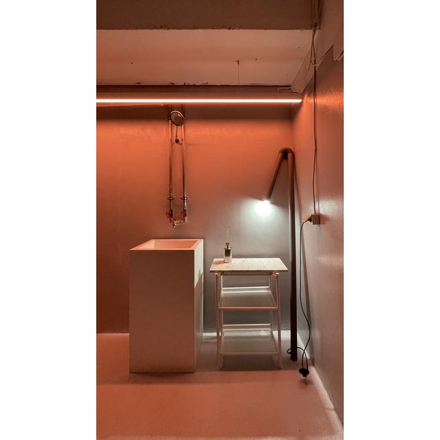 Contemporary Hardware Floor Lamp by Andrei Lazar For Sale - Image 3 of 7