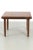 Beautiful Danish square side/coffee table made of solid teak from the 1970s. the table has wonderfully rounded corners....