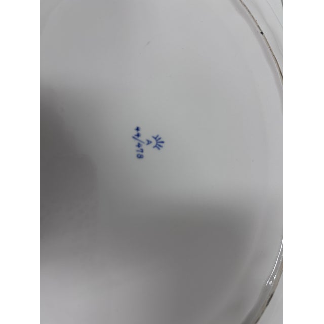 White Antique Majolica Ceramic Soup Tureen With Vegetables With Underplate and Serving Spoon For Sale - Image 8 of 12