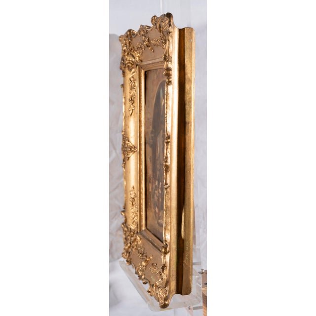 François Bonnet, Street Scene Beneath an Archway, 1848, Oil on Canvas For Sale - Image 14 of 17