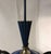 Blue 1910s Blue Chandelier With 5 Frosted Glass Shades - Dagobert Peche For Sale - Image 8 of 12