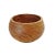 Simple Teak Wood Round Bowl For Sale In Los Angeles - Image 6 of 6