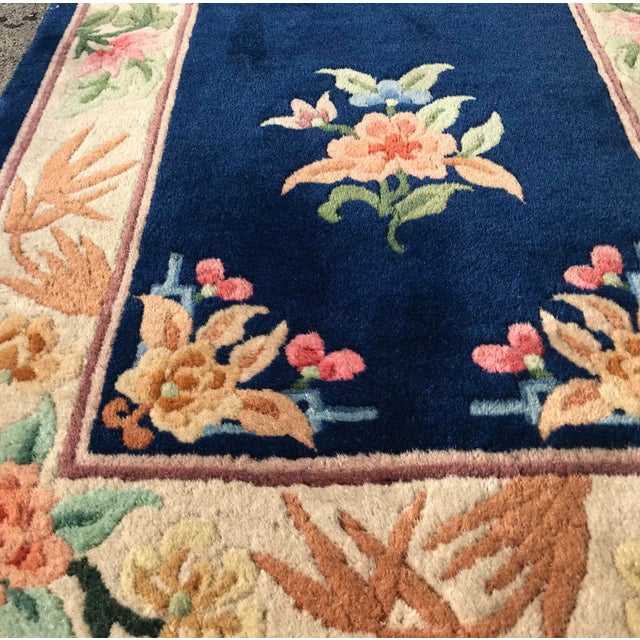 Textile 1940s Art Deco Chinese Runner-2′3″ × 10′3″ For Sale - Image 7 of 13