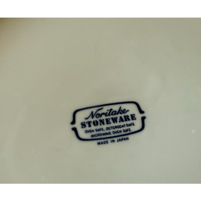 Vintage Stoneware Noritake Primastone Fjord Casserole Dish For Sale - Image 10 of 10