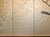 Wood 1950-1960s Shōwa Era Japanese Painted Silk Byobu Screen "Blossoming Sakura" For Sale - Image 7 of 18