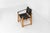 Oak & Leather Safari Chair For Sale - Image 4 of 10
