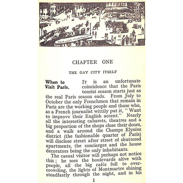 "The Gay City: Being a Guide to the Fun of the Fair in Paris" Book 1925 Phillips, Arthur For Sale - Image 10 of 12