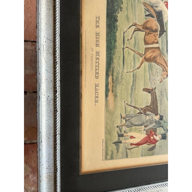 Metal Early 19th Century Henry Alken “The High Mettled Racer” Equestrian Prints, Set of 3 For Sale - Image 7 of 10