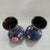 Make a magnificent statement in your home with this exceptional Pair of Vintage Cloisonné Enamel Dragon and Phoenix Vases....