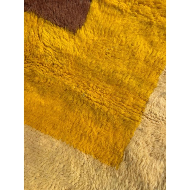 Moroccan Mrirt Wool Rug, 2010s For Sale - Image 6 of 10