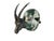 Vintage Safari African Wildlife Animals Handblown Glass & Pewter Napkin Rings - Set of 8 For Sale - Image 4 of 18