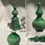 English Green Glazed Ceramic Garden Finial, C. 1950 For Sale - Image 11 of 18