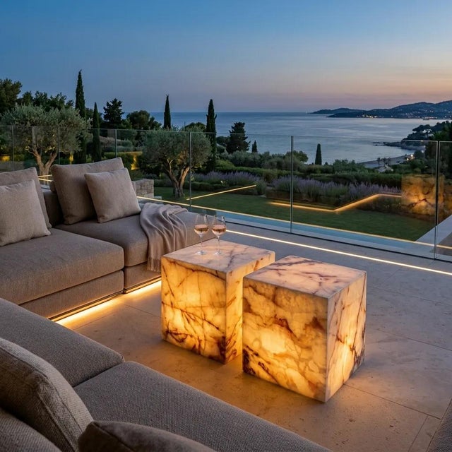 Onyx Cube Table by Forzini For Sale - Image 13 of 13