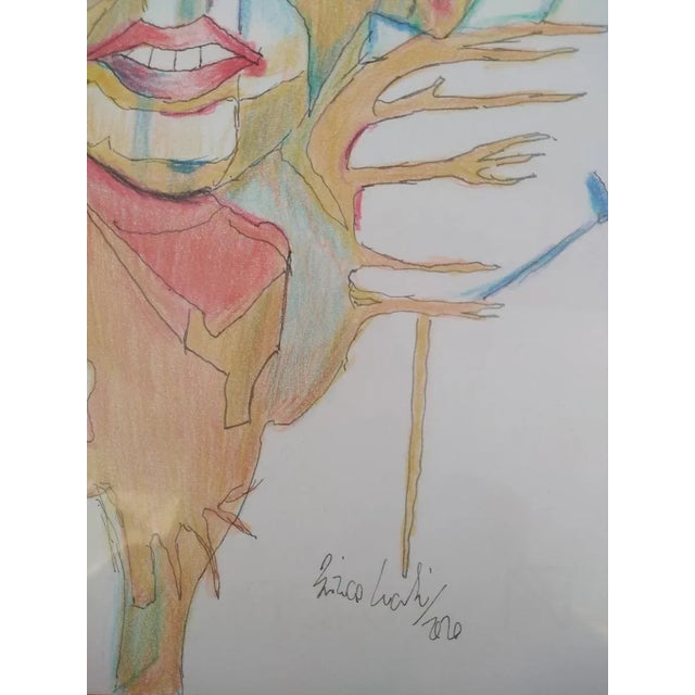 Pieces of Soul is an original China ink and pencil drawing realized by the Italian artist Enrico Josef Cucchi in 2020....