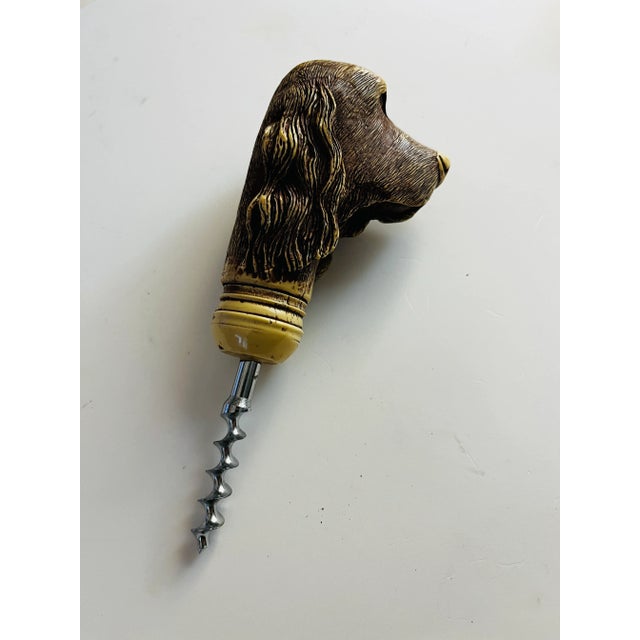 Figurative Vintage English Setter Dog Corkscrew For Sale - Image 3 of 6