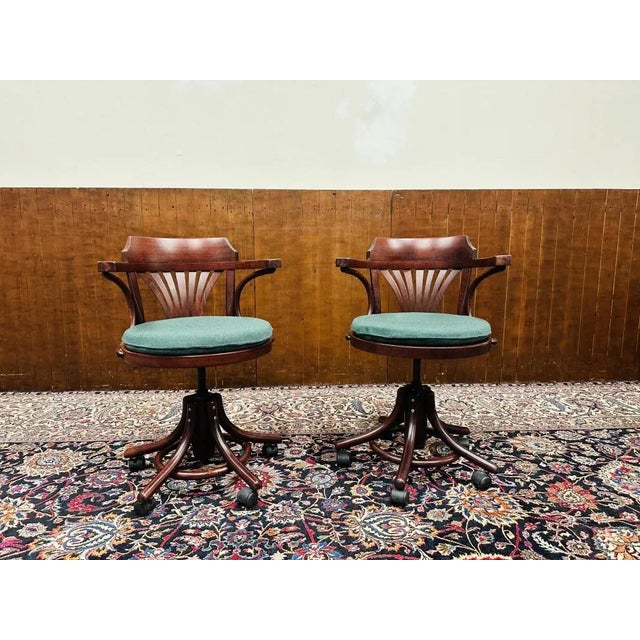 English Desk Chair from Thonet For Sale - Image 10 of 10