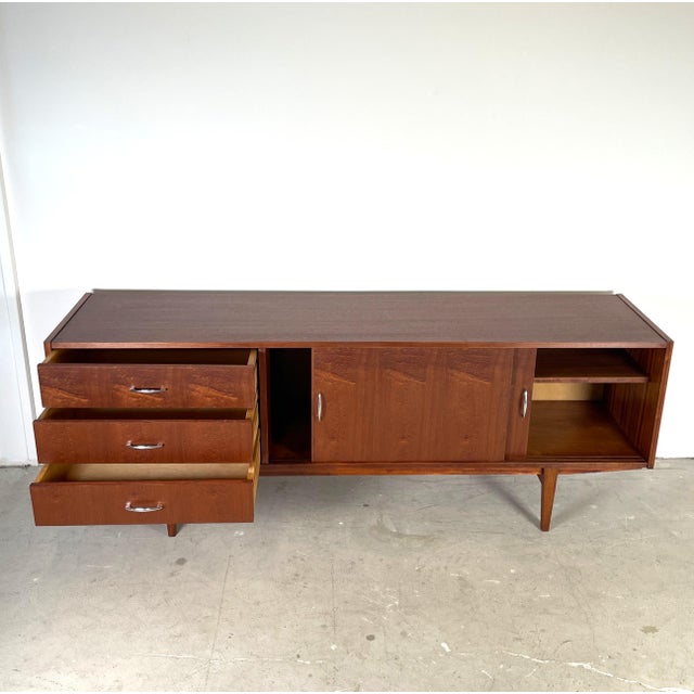 Scandinavian Style Mahogany Sideboard, 1960s For Sale - Image 4 of 16