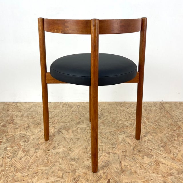Wood Danish Teak Chair from Hugo Frandsen, 1960s For Sale - Image 7 of 9