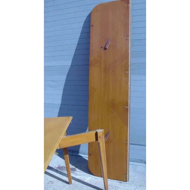 Birch Drop Leaf Table For Sale - Image 9 of 11