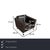 The Serge armchair from the Upper Franconian design manufacturer Brühl captivates with its cubic clarity and exceptional...