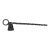 Vintage Black Candle Snuffer, Twisted Handle For Sale
