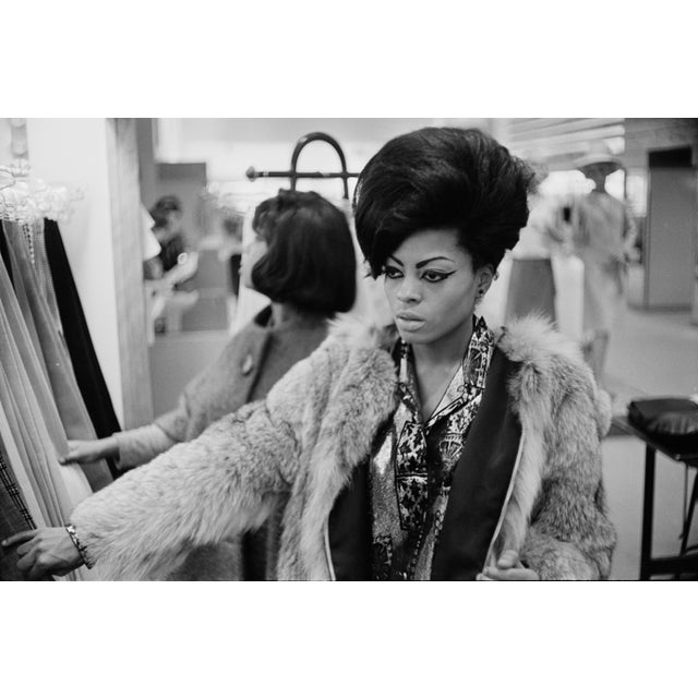 Diana Ross American Motown singer Diana Ross of The Supremes out shopping in New York City, circa 1965. (Photo by Don...